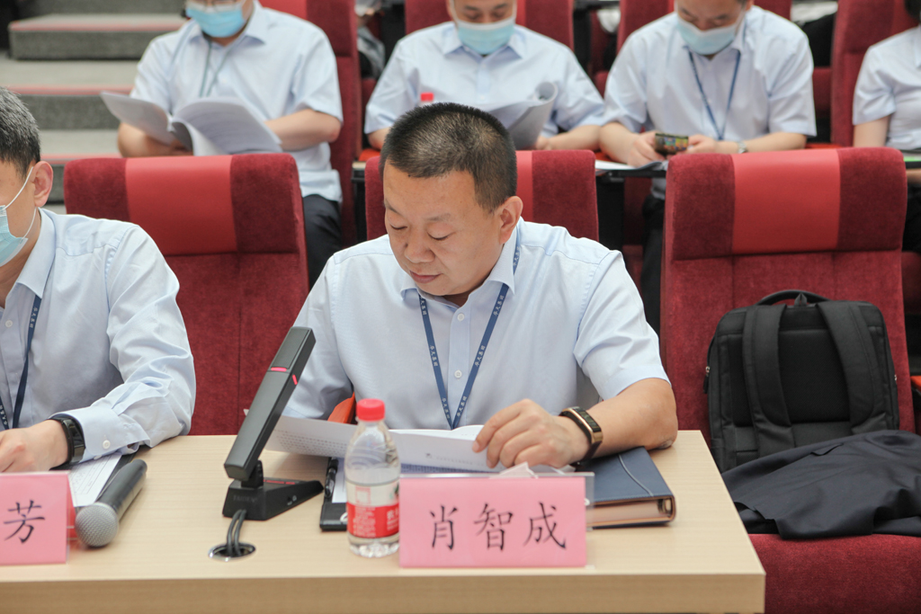 华天电子集团四届一次员工会员代表大会  BB贝博微电分会场会议议程圆满结束